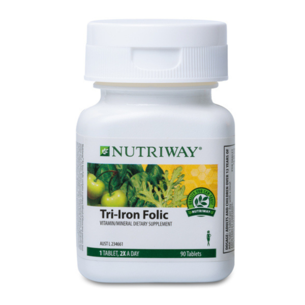 NUTRIWAY™ Tri-Iron Folic - 90 Tablets