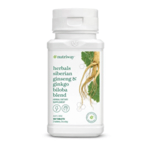 NUTRIWAY™ Siberian Ginseng & Ginkgo Biloba - 100 Tablets