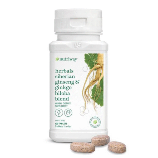 NUTRIWAY™ Siberian Ginseng & Ginkgo Biloba - 100 Tablets - Image 3