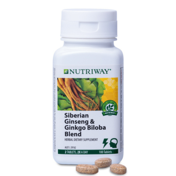 NUTRIWAY™ Siberian Ginseng & Ginkgo Biloba - 100 Tablets - Image 3