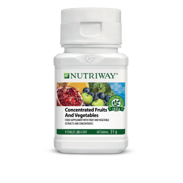 NUTRIWAY™ Concentrated Fruits and Vegetables - 60 Tablets